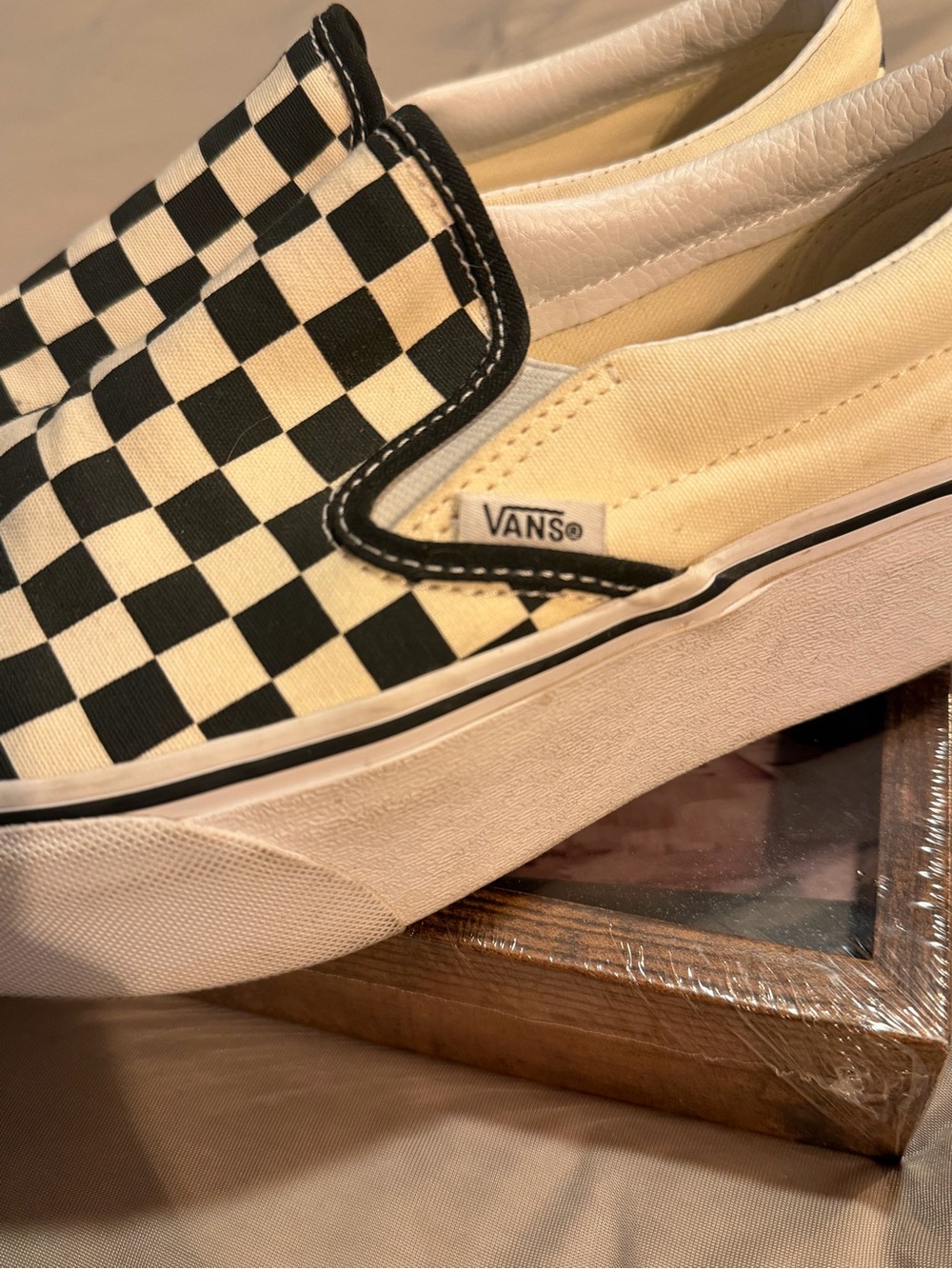 Vans Checkerboard Slip-On Stackform - Picture 3 of 7